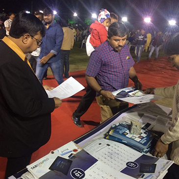 A magical poster with a reflection.